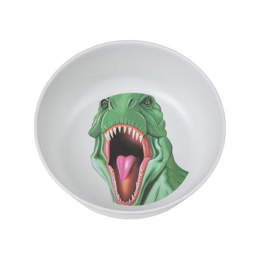 T-Rex Plate, Bowl & Tumbler Set – Dinosaur-Themed Kids’ Tableware | Dishwasher Safe, BPA-Free Plastic Dinnerware for Children