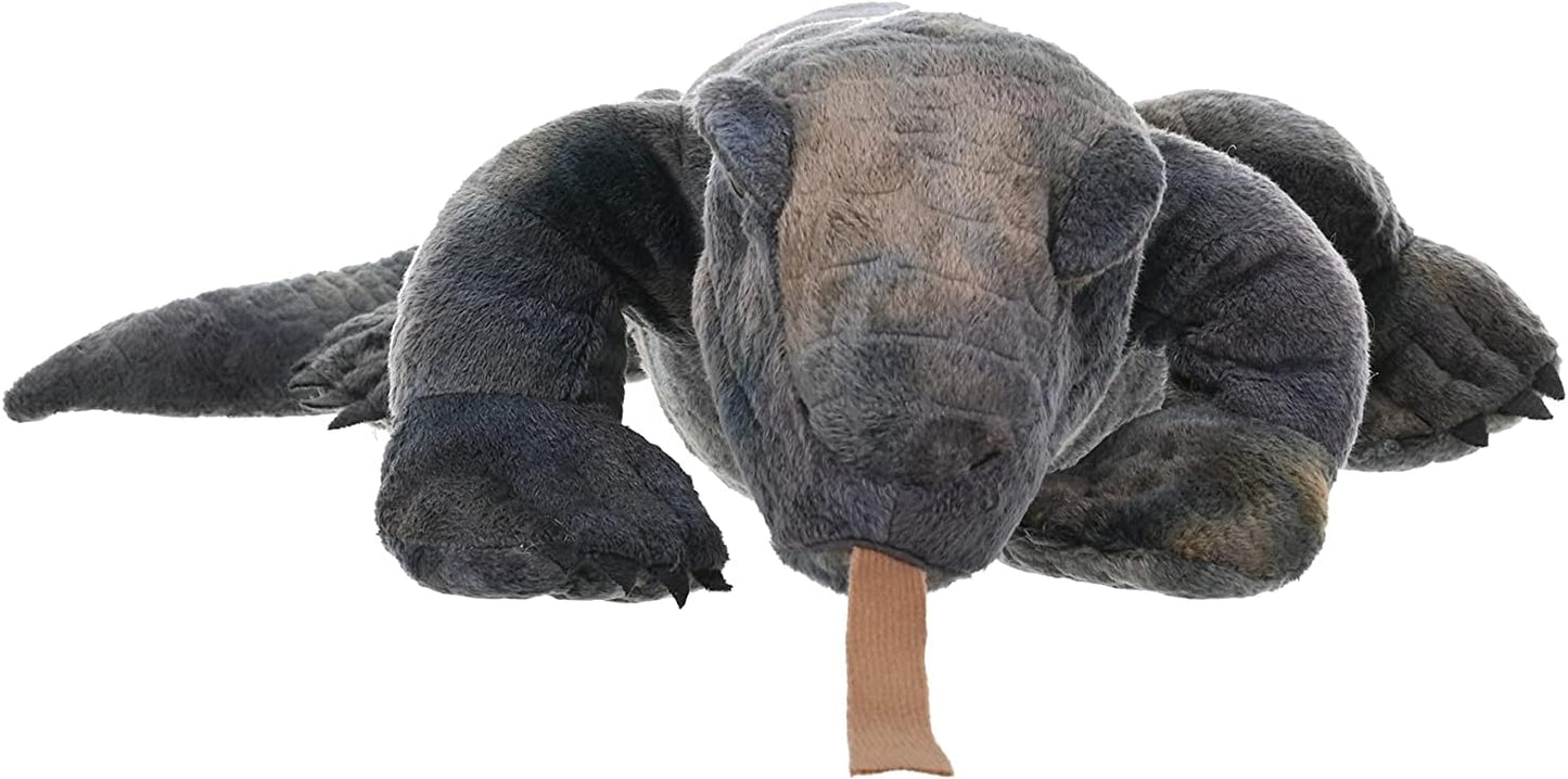 Komodo Dragon Plush Toy – 20-Inch Stuffed Animal, Soft & Huggable Wildlife Plushie