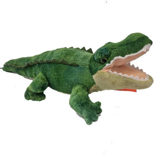 Green Alligator Plush Toy – 23-Inch Stuffed Animal, Soft & Huggable Wildlife Plushie