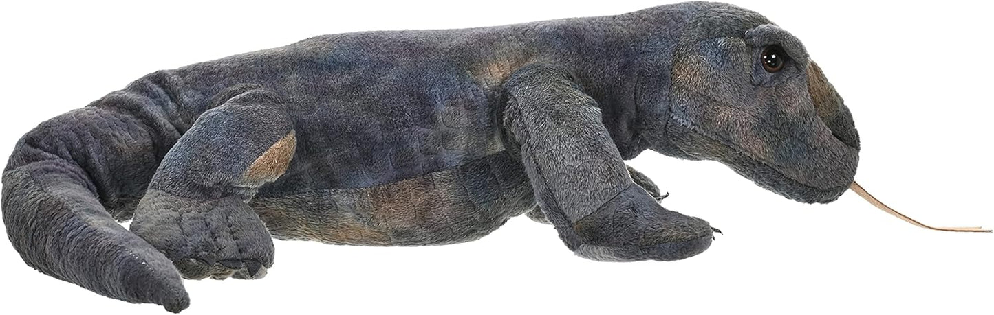 Komodo Dragon Plush Toy – 20-Inch Stuffed Animal, Soft & Huggable Wildlife Plushie