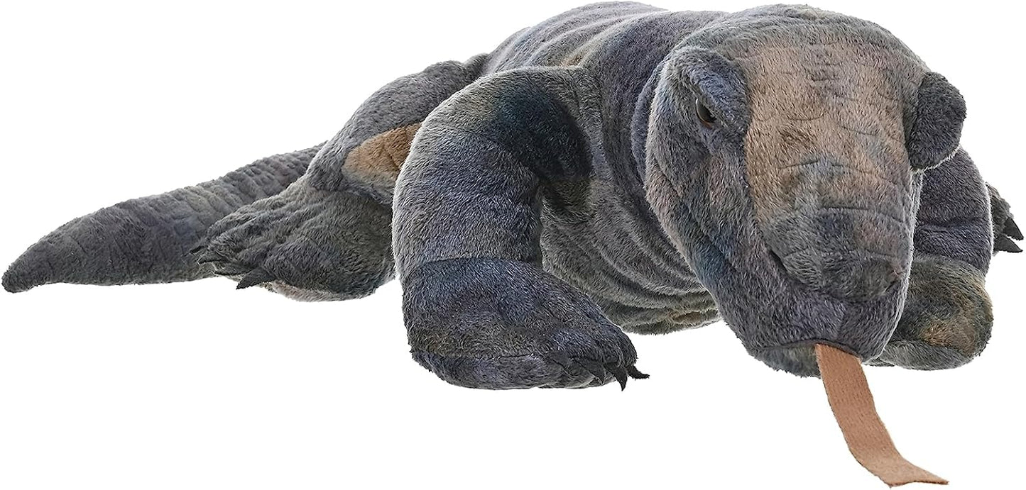 Komodo Dragon Plush Toy – 20-Inch Stuffed Animal, Soft & Huggable Wildlife Plushie