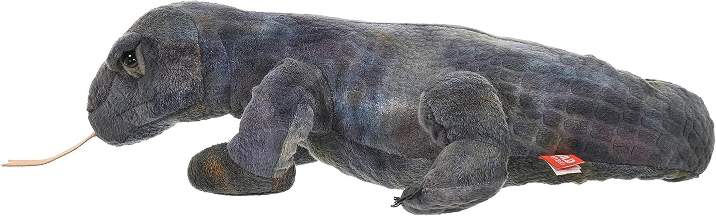 Komodo Dragon Plush Toy – 20-Inch Stuffed Animal, Soft & Huggable Wildlife Plushie