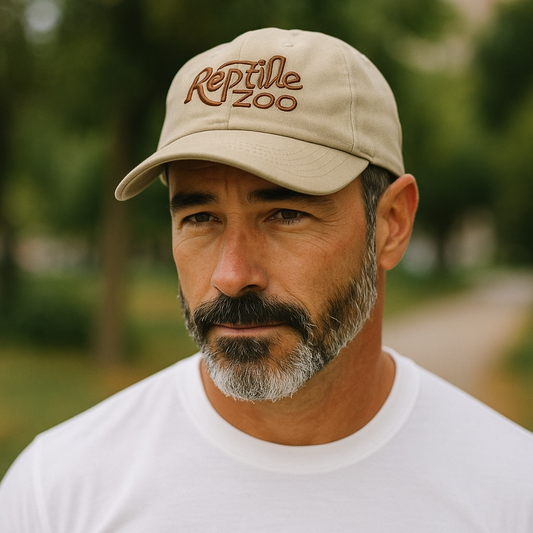 The Reptile Zoo Baseball Cap - Casual Unisex Hat with Bold Design, Comfortable Fit, and Adjustable Strap, Hand Wash Only