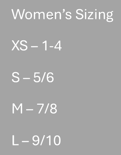 Slipper sizes