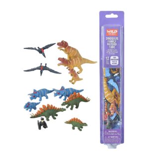 Nature Tube Dinosaur Family Collection Figurines