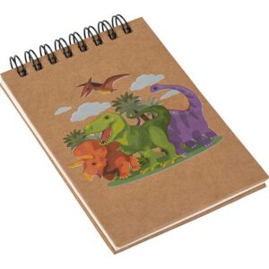 Notebook Recycled S Dinosaur 3" x 5"