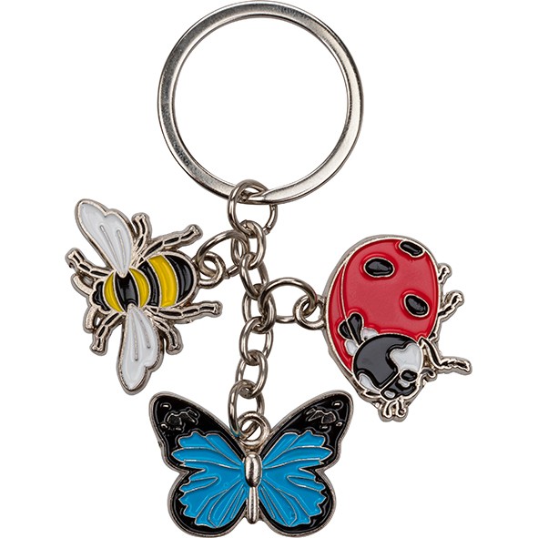 Insect Key Ring Charm Keychain Collection