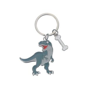 T-Rex Dinosaur Shaped Key Ring Keychain