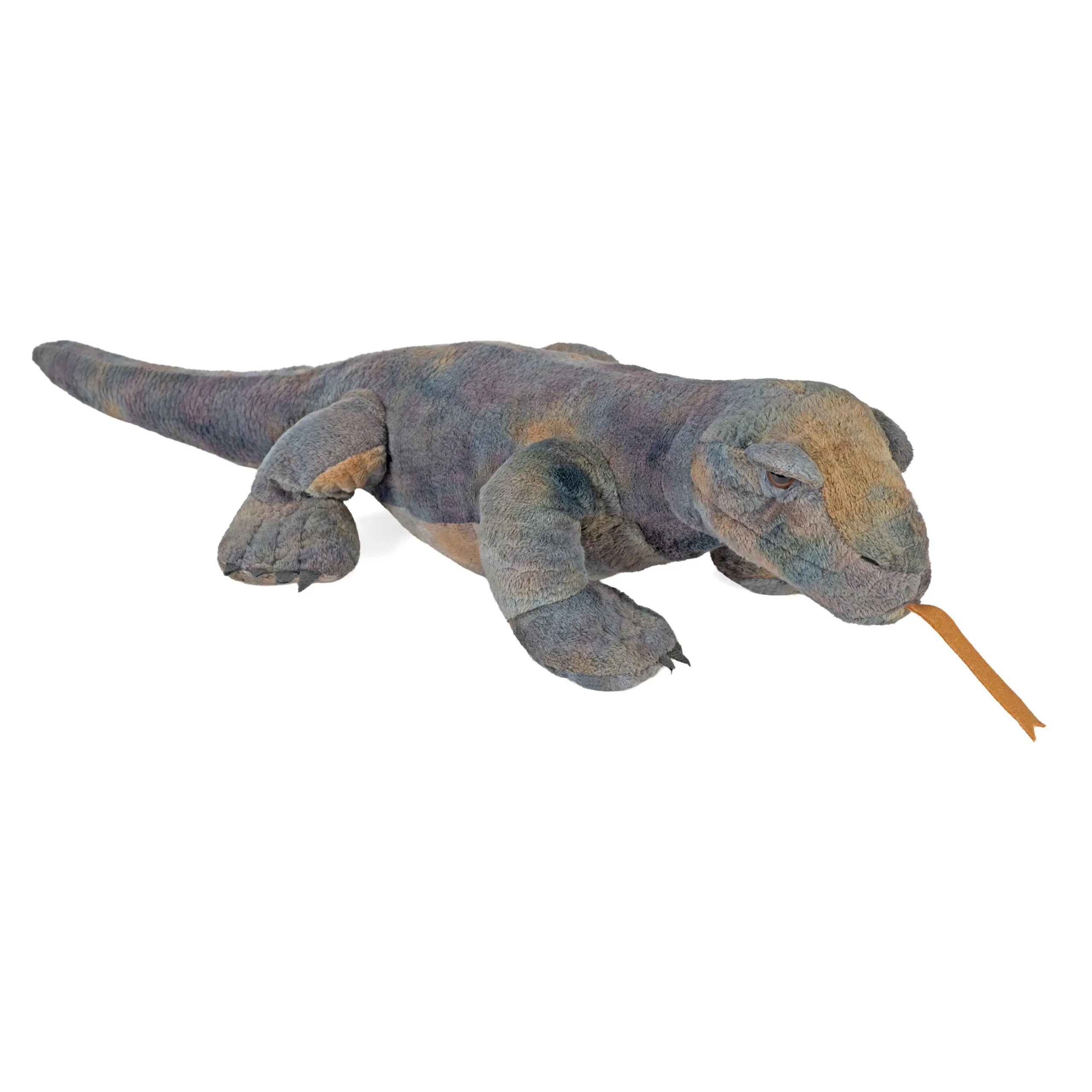 Komodo Dragon Stuffed Animal – Realistic Komodo Lizard Plush Toy