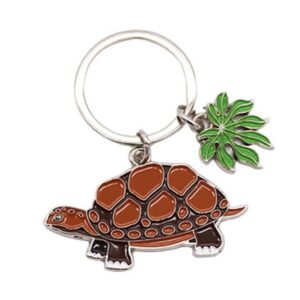 Tortoise Shaped Key Ring Keychain