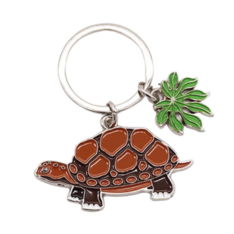 Tortoise Shaped Key Ring Keychain