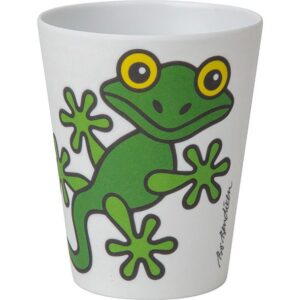 8.5 oz Tumbler Cup – Gecko Design | Kids BPA-Free Plastic Drinkware