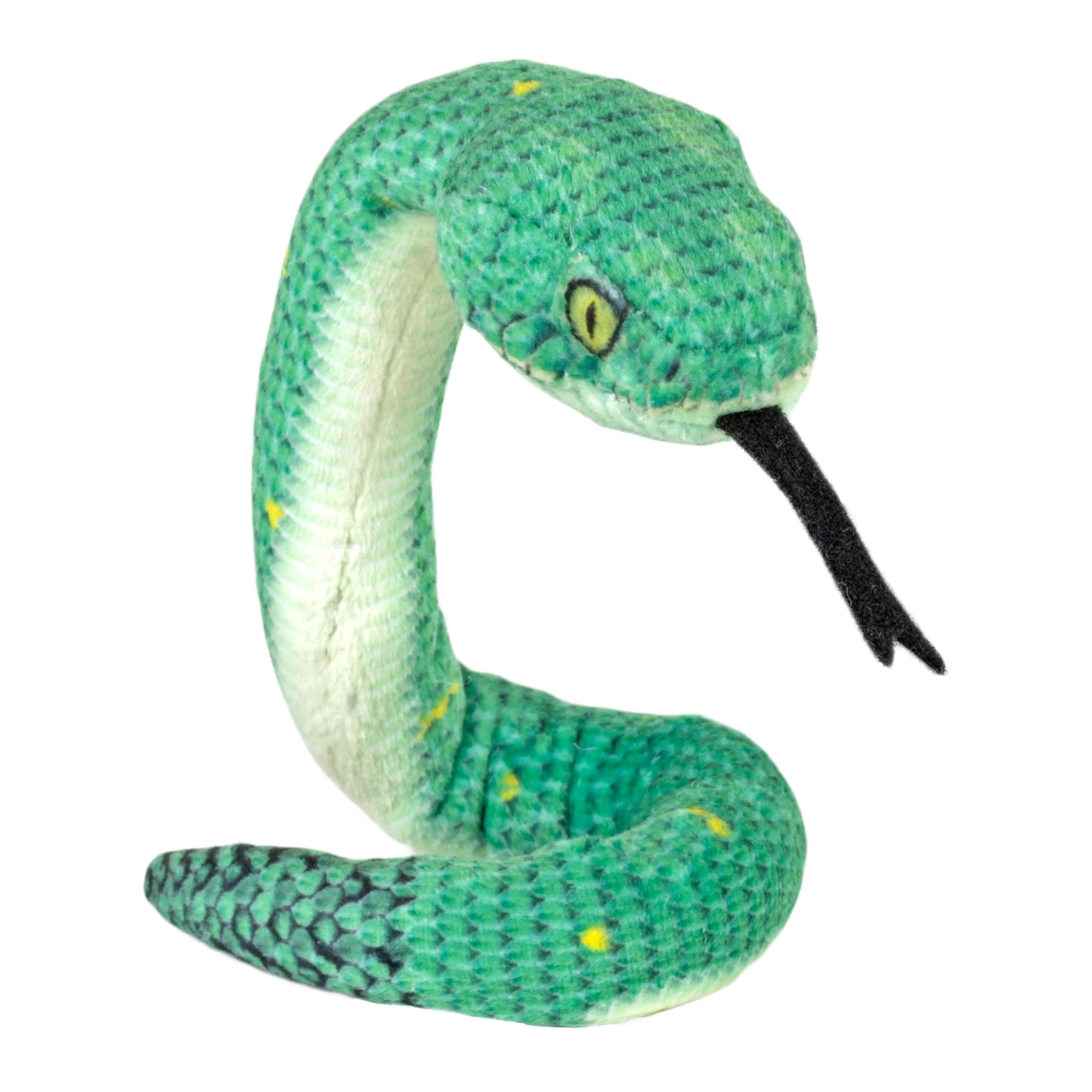 Green Bush Viper Stuffed Animal