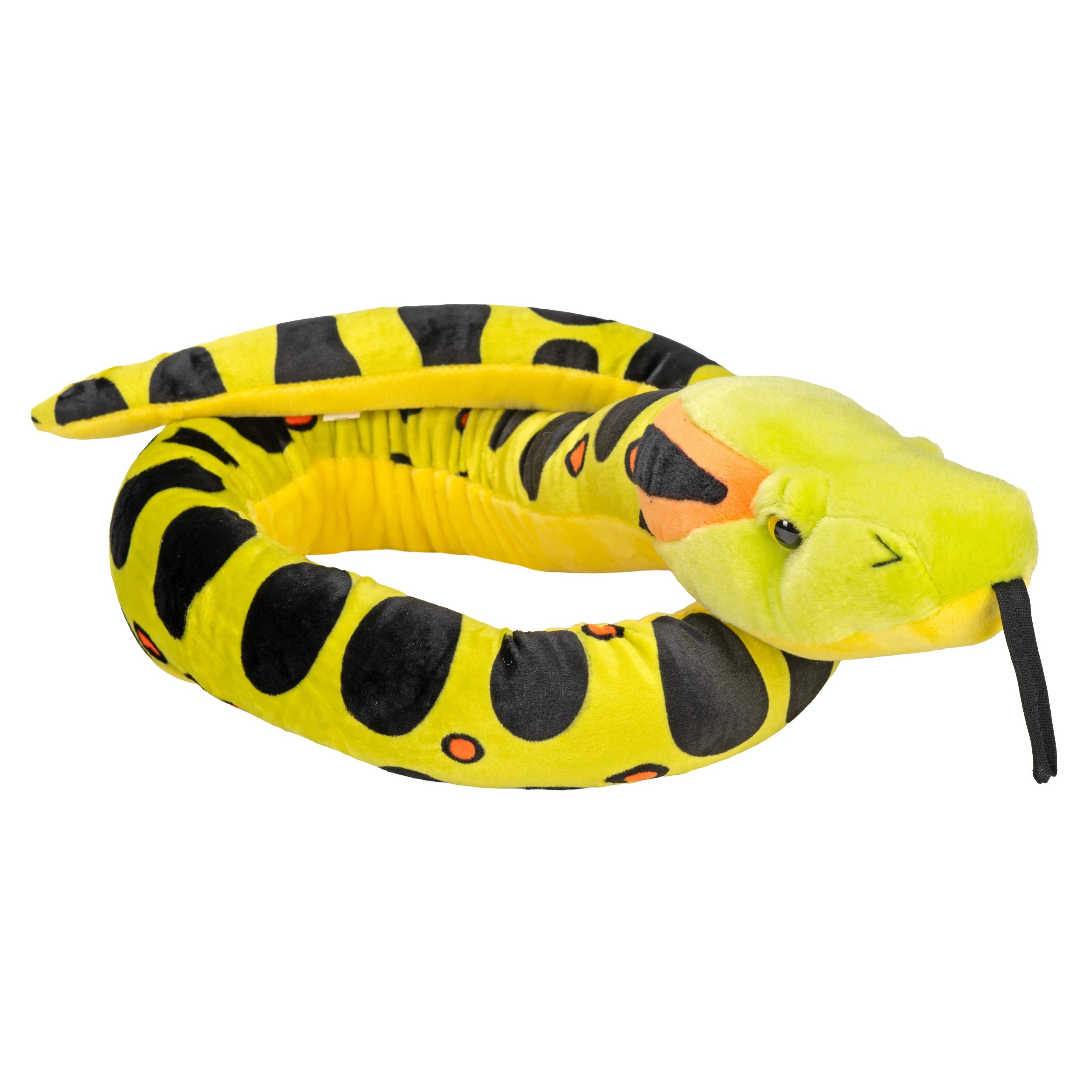 Yellow Anaconda Stuffed Animal - 54"