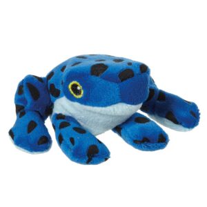 Blue Poison Dart Frog Plush Stuffed Animal