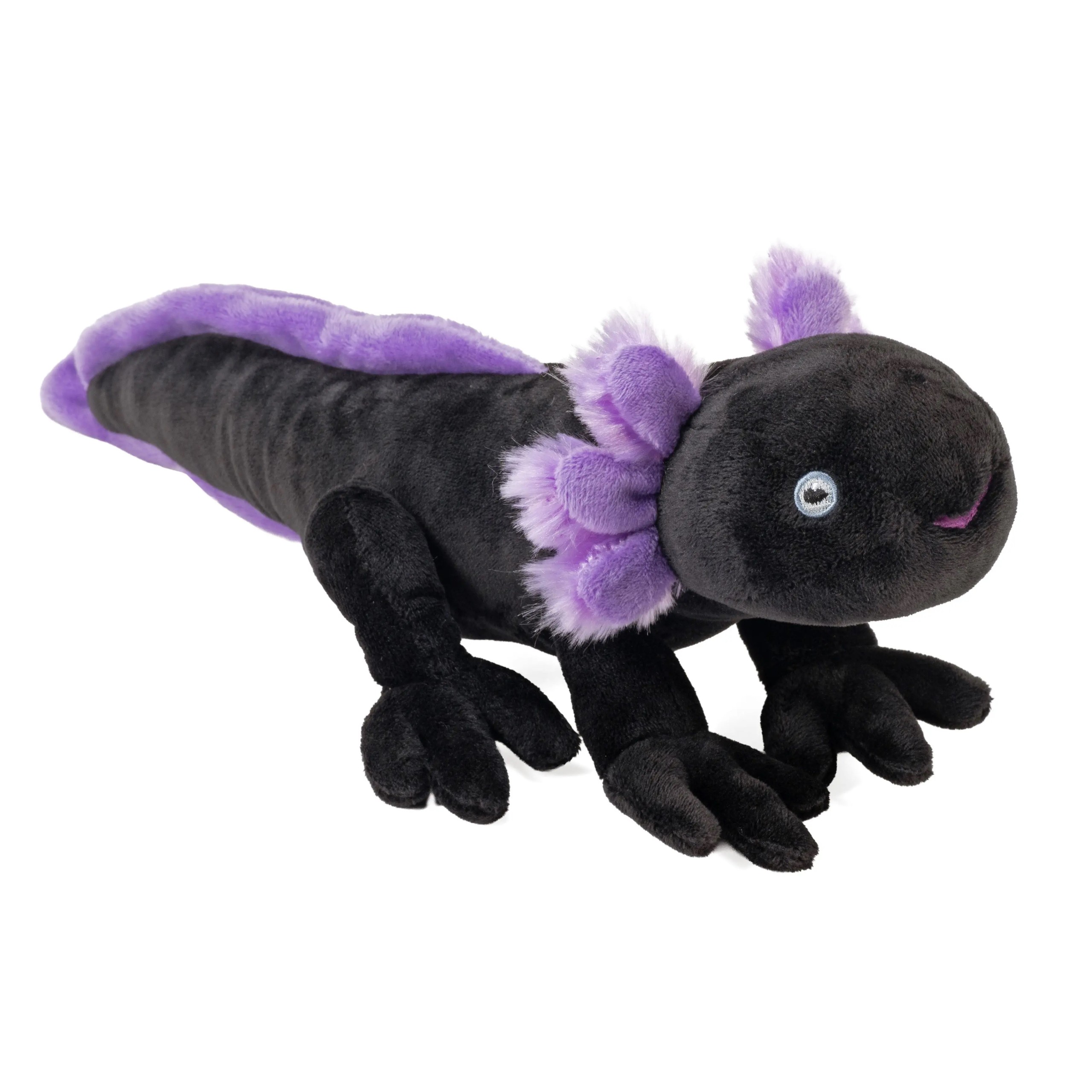 Eco Mini Black Axolotl Stuffed Animal