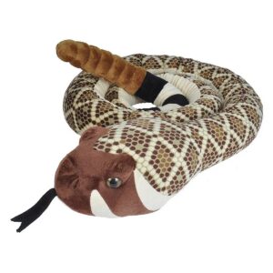 Jumbo Western Diamondback Snake Plush – 110 Inch