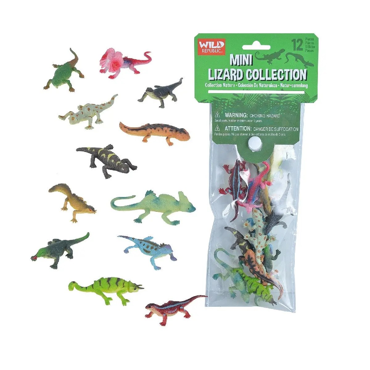 Mini Lizard Figurines - 11"