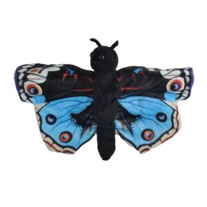 Blue Pansy Butterfly Stuffed Animal - 8"