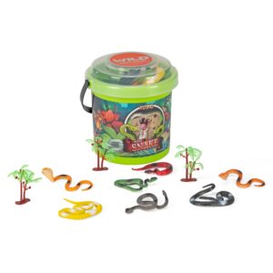 Adventure Buckets Mini Snake Figurines